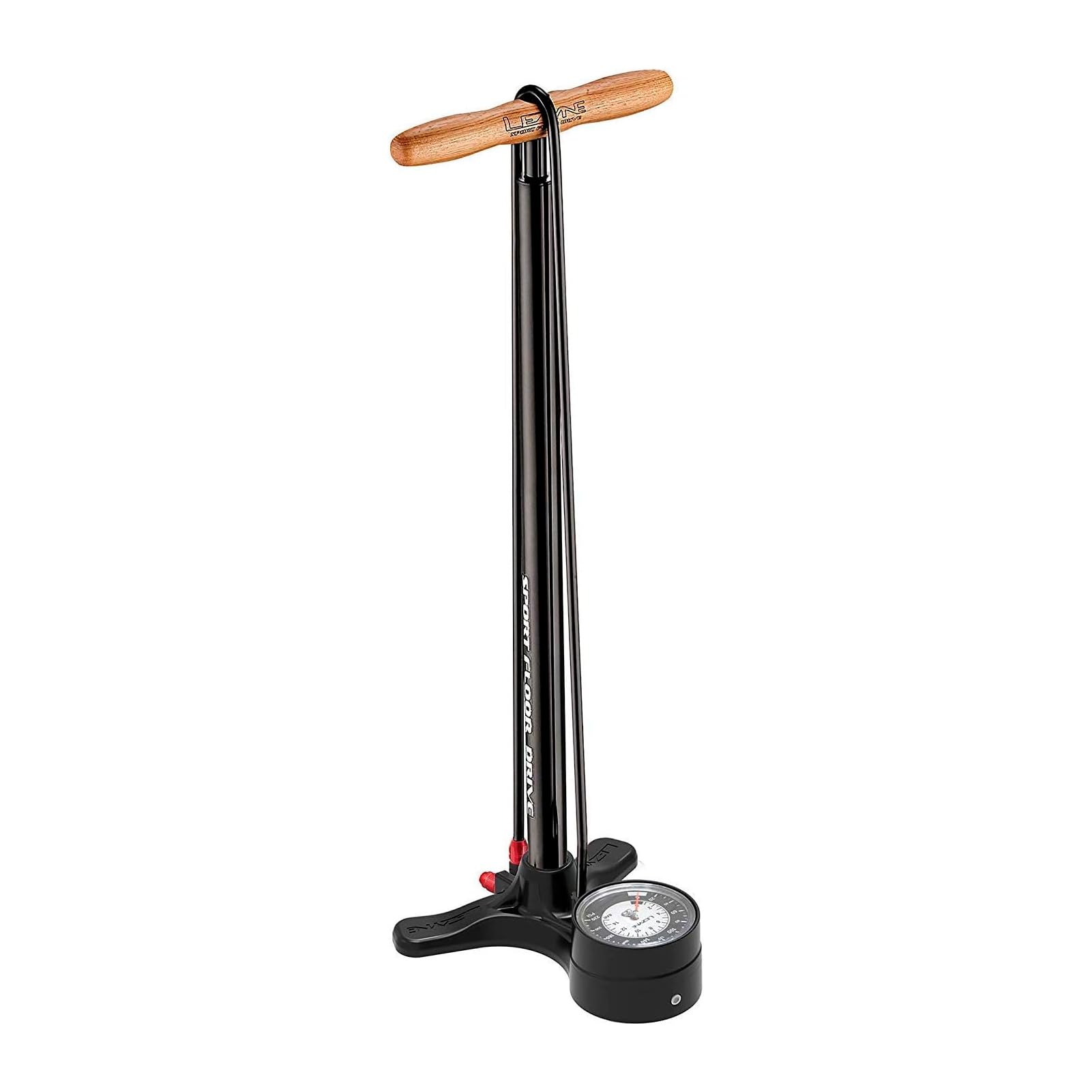 LEZYNE フロアポンプ 木製ハンドル 空気入れ　自転車 Amazon | Lezyne スポーツフロアドライブ 自転車ポンプ 3.5
